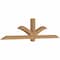 Ekena Millwork Redmond Smooth Timber Gable Bracket, Western Red Cedar, 84"W x 21"H x 3 1/2"D x 3 1/2"F, 6/12 Pitch GBW084X21X0404RED00SWR - alternate 4